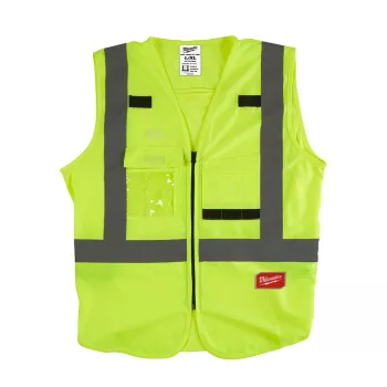 Milwaukee Sárga jól láthatósági mellény - S/M