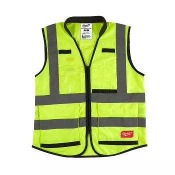   Milwaukee Prémium jól láthatósági mellény, sárga - S/M