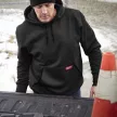 Milwaukee WHB fekete színű kapucnis pulóver XXL