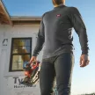 Milwaukee WORKSKIN WTLSG szürke hosszú ujjú munkás póló M