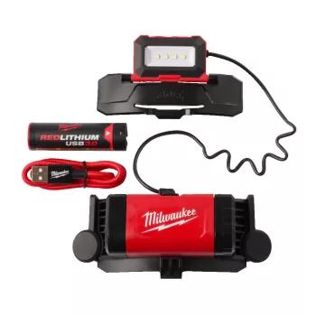  Milwaukee L4 BOLTHL-301 akkus USB tölthető fejlámpa BOLT sisakokhoz 4V 600 Lumen