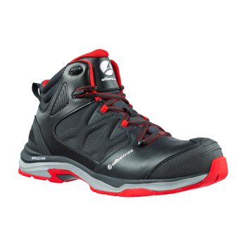   Albatros Ultratrail Black Mid S3 ESD HRO SRC Fekete/Piros - 39