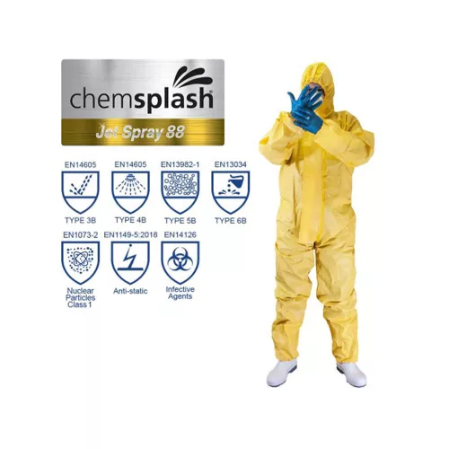 Chemsplash Jet Spray 88 overál 3B/4B 5B/6B sárga S