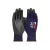 G-TEK PosiGrip MAX 18G kötött, nylon/spandex, PosiGripMax tenyérmártott munkavédelmi kesztyű fekete/lila 07/S
