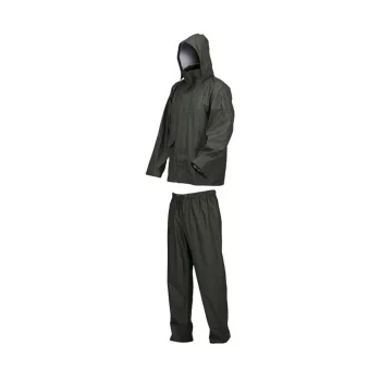 ISSALINE PU/PVC esőruha szett zöld XXL