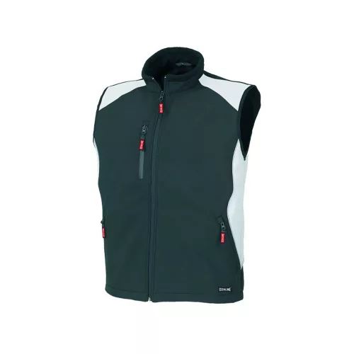 Issaline softshell mellény fekete/szürke 3XL