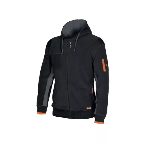 ISSALINE Ortigara mikrofilc pulóver fekete/szürke XL