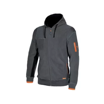   ISSALINE Ortigara mikrofilc pulóver antracitszürke/fekete M