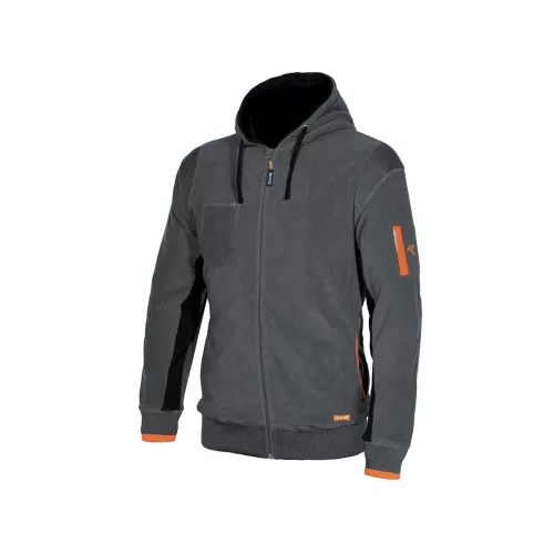 ISSALINE Ortigara mikrofilc pulóver antracitszürke/fekete M