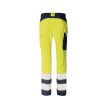 ISSALINE Hivis könnyű softshell 3M SCOTCHGARD® jól láthatósági stretch nadrág citrom/neon/fluo 3XL