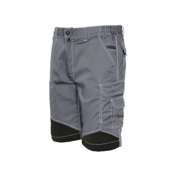 ISSALINE Extreme stretch rövidnadrág szürke/fekete L