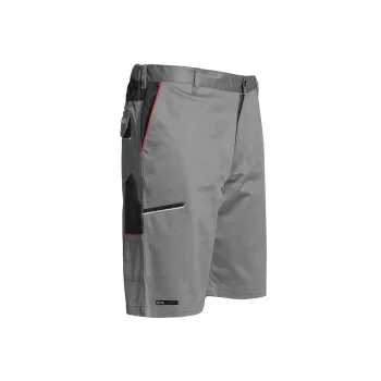 ISSALINE Boom stretch kevert szálas bermuda szürke 5XL