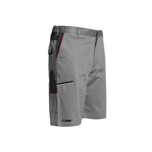 ISSALINE Boom stretch kevert szálas bermuda szürke 5XL