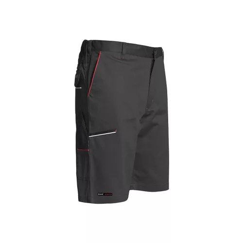 ISSALINE Boom stretch kevert szálas bermuda antracitszürke/fekete 3XL