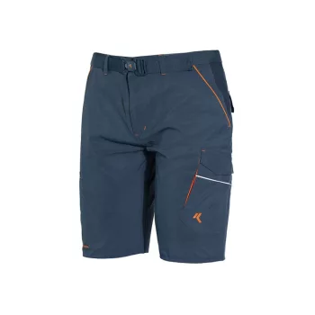   ISSALINE Boom 4-way nyári stretch softshell bermuda avio kék 5XL