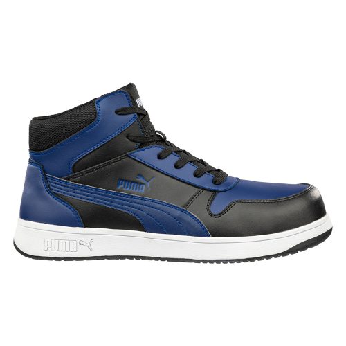 Puma Frontcourt BLUE/BLK Mid S3L ESD FO HRO SR munkavédelmi bakancs Kék / Fekete - 39