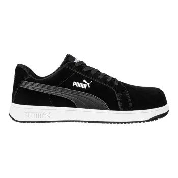   Puma Iconic Black Low S1PL ESD FO HRO SR munkavédelmi cipő Fekete - 36