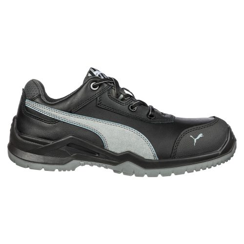 Puma Argon RX Low S3 ESD SRC Védőcipő Fekete / Szürke - 40