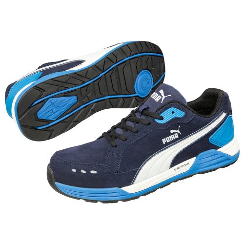 Puma Airtwist Blue Low S3 ESD HRO SRC munkavédelmi cipő Kék - 39