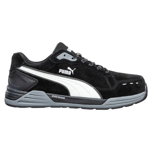 Puma Airtwist Black Low S3 ESD HRO SRC munkavédelmi cipő Fekete - 39