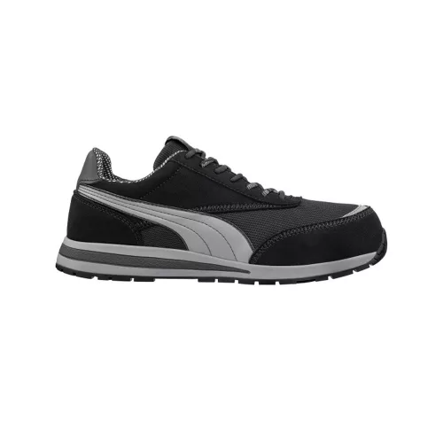 Puma Rider BLK Low S1PS ESD FO HRO SR munkavédelmi cipő fekete 41