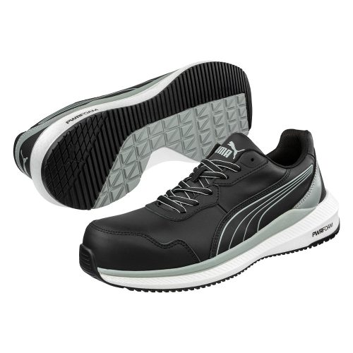 Puma Zoom Black S3S ESD FO HRO SR munkavédelmi cipő  - 41