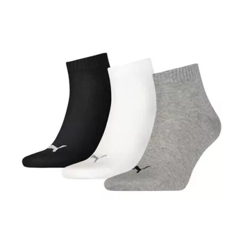 Puma unisex zokni - 3pár/csomag Fehér/Szürke - 35/38
