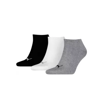   Puma sneaker zokni - 3pár/csomag fehér/szürke/fekete 43/46