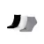 Puma sneaker zokni - 3pár/csomag fehér/szürke/fekete 43/46