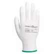 Portwest A121 PU ujjbegymártott kesztyű Fehér - XXS