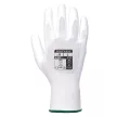 Portwest A129 PU kesztyű - teljes karton (480 pár) Fehér - XS