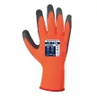 Portwest A140 Thermal latex mártott kesztyű Narancs/Fekete - M