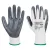 Portwest A310 Flexo Grip nitril kesztyű Szürke/Fehér - M