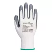 Portwest A310 Flexo Grip nitril kesztyű Szürke/Fehér - XS