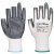 Portwest A311 Grip 13 ujjatlan nitril kesztyű (12 pár) Fehér/Szürke - XS