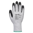 Portwest A312 Grip 13 Diamind Knit kesztyű (12 pár) Szürke/Fekete - S