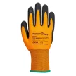 Portwest A335 Dermi-Grip NPR15 Nitril Sandy kesztyű Narancs/Fekete - XS