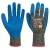 Portwest A611 Aramid HR Cut Latex kesztyű Fekete/Kék - S