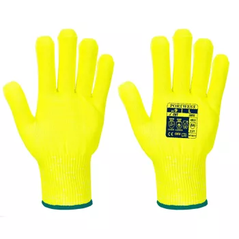   Portwest A688 Pro Cut Liner vágásbiztos kesztyű Sárga - S