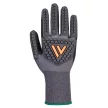 Portwest A715 Grip 15 nitril ütésálló kesztyű Fekete - S