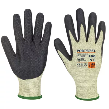 Portwest A780 Arc Grip kesztyű Zöld/Fekete - M