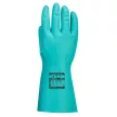 Portwest A812 Nitrosafe Plus vegyszerálló kesztyű Zöld - XS