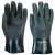 Portwest A827 Duplán mártott PVC védőkesztyű 27 cm Zöld - XL