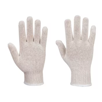   Portwest AB030 String Knit kötött kesztyű (288 pár) Fehér - M