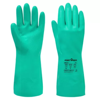   Portwest AB810 Nitrosafe Essential Multipack vegyszerálló védőkesztyű Zöld - S