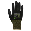 Portwest AP10 NPR15 Nitril hab bambusz kesztyű ( 12 pár ) Fekete - XS