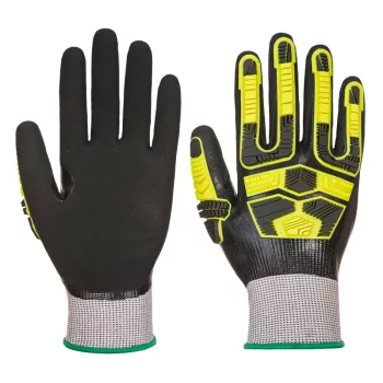   Portwest AP55 Waterproof Cut Impact vágásbiztos kesztyű Sárga/Fekete - S
