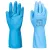 Portwest AP76 FD Chemical B Latex könnyű kesztyű (12 pár) Kék - S