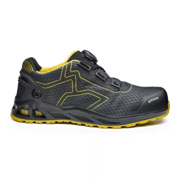   Base B1005 K-Jump/ K-Trek/ K-Rush Félcipő S1P HRO SRC Fekete/Sárga - 36
