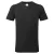Portwest B197 V-nyakú pamut póló Fekete - S